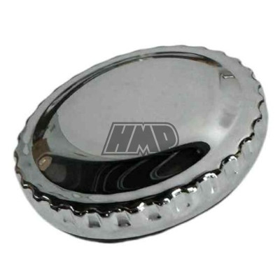 Tampão depósito gasolina motorizada 37.5 mm ( MACAL M80 / M83 / TR50 etc ) CROMADO